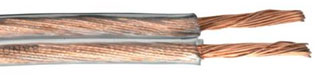  : LC1074 BANDRIDGE Loudspeaker Cable - 2x 0.75mm Transparant (  200)
