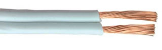 : LC1079 BANDRIDGE Loudspeaker Cable - 2x 0.75mm  White (  200)