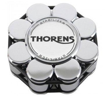  ()  : Thorens Stabilizer Chrome in Wooden Box