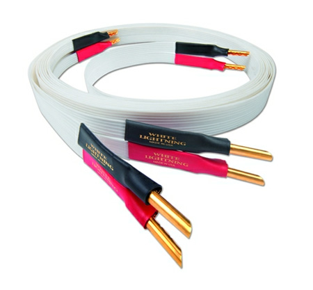  : Nordost White lightning,2x5m is terminated with low-mass Z plugs