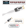  HDMI: REAL CABLE HD-E-SNOW (HDMI-HDMI)  HDMI  1.4 3D  High Speed with Ethernet  2M00