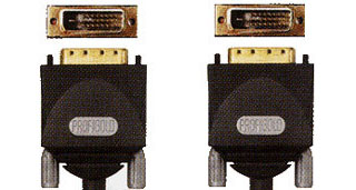  : PGM 1420 PROFIGOLD DVI  Monitor Cable - 2xDVI-D male Dual Link -  20.0m