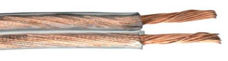  : LC1154 BANDRIDGE Loudspeaker Cable - 2x 1.5mm Transparant (  100)