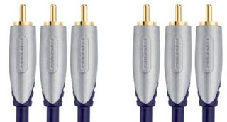 Компонентный кабель: SVL 3310 BE Premium 3 RCA M X 3 RCA M 10.0 m