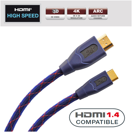  HDMI:Real Cable EHDMI (HDMImini  - HDMI) High Speed 2 M00