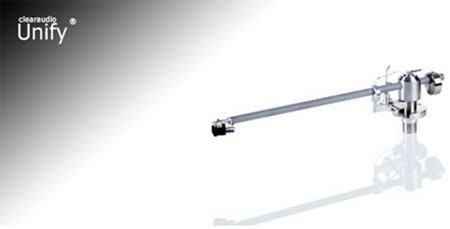 : Clearaudio Radial tonearm Unify silver Carbon tonearm   9 , TA 021 /SI