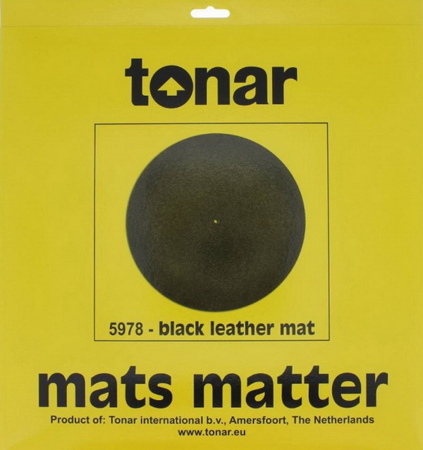         : Tonar Black Leather Mat art.5978