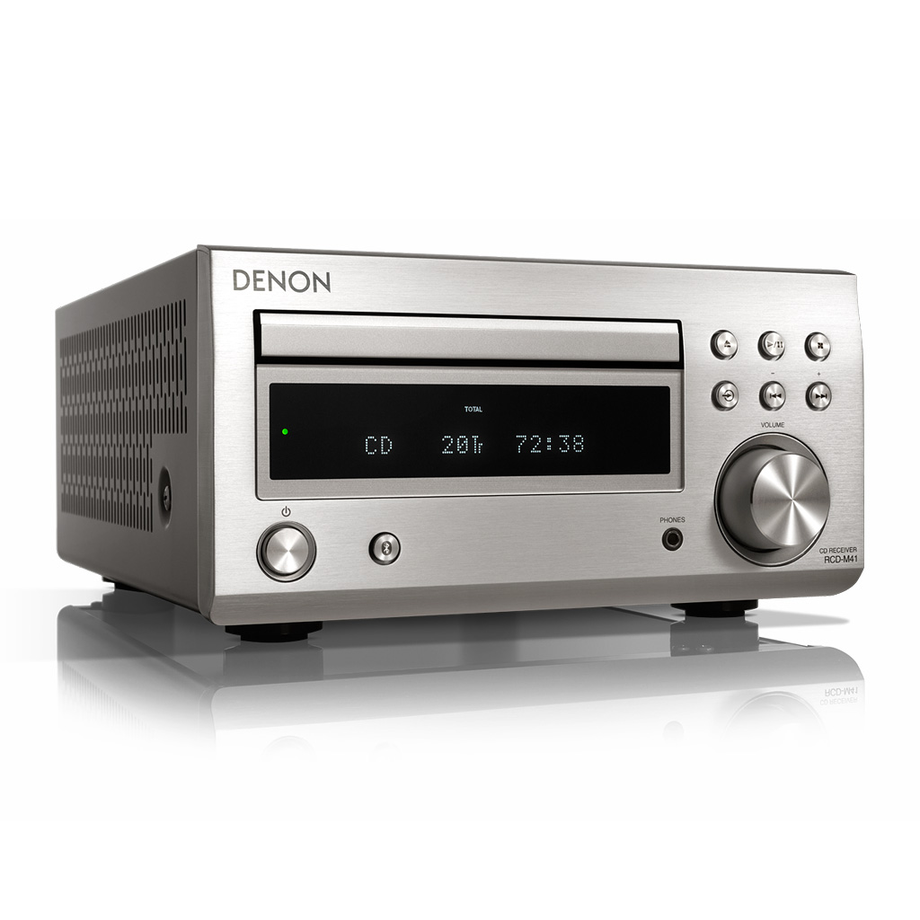   2  CD-  Bluetooth: Denon RCD-M41 Black