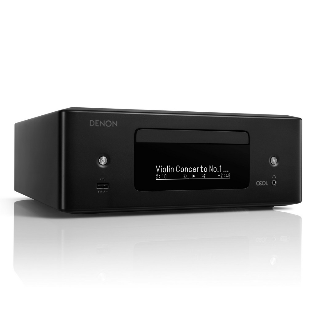  CD-  Wi-Fi/AirPlay2/Bluetooth: Denon CEOL RCD-N12 Black