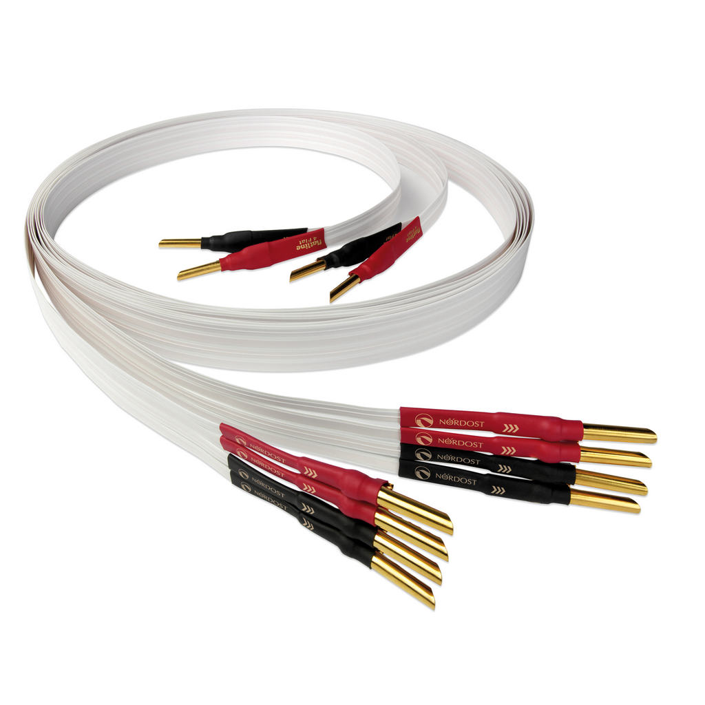  : Nordost 4 Flat ,2x2.5m is terminated with low-mass Z plugs