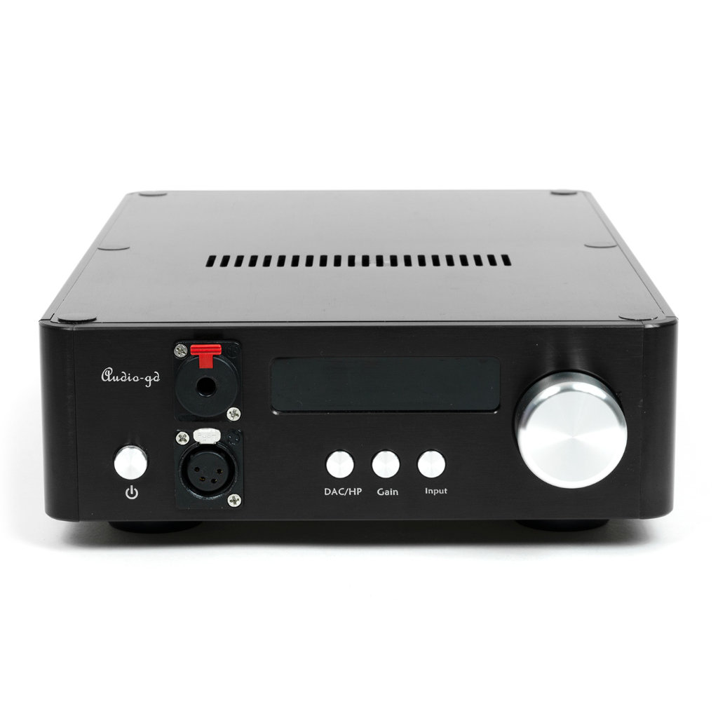 DAC  (All In One ) Audio-GD D-28.38 (Accusilicon*1,Crystek*2 version) Black