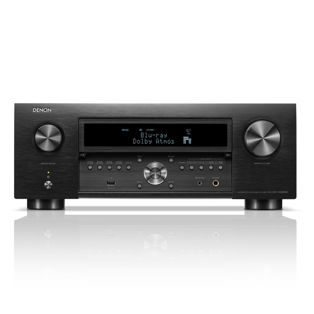   6  AV : Denon AVC-X6800H 8K (11.2 h) Black