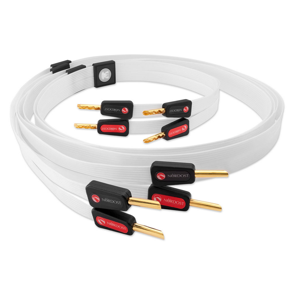  : Nordost White lightning 3 ,2x2.5m is terminated with low-mass Z plugs