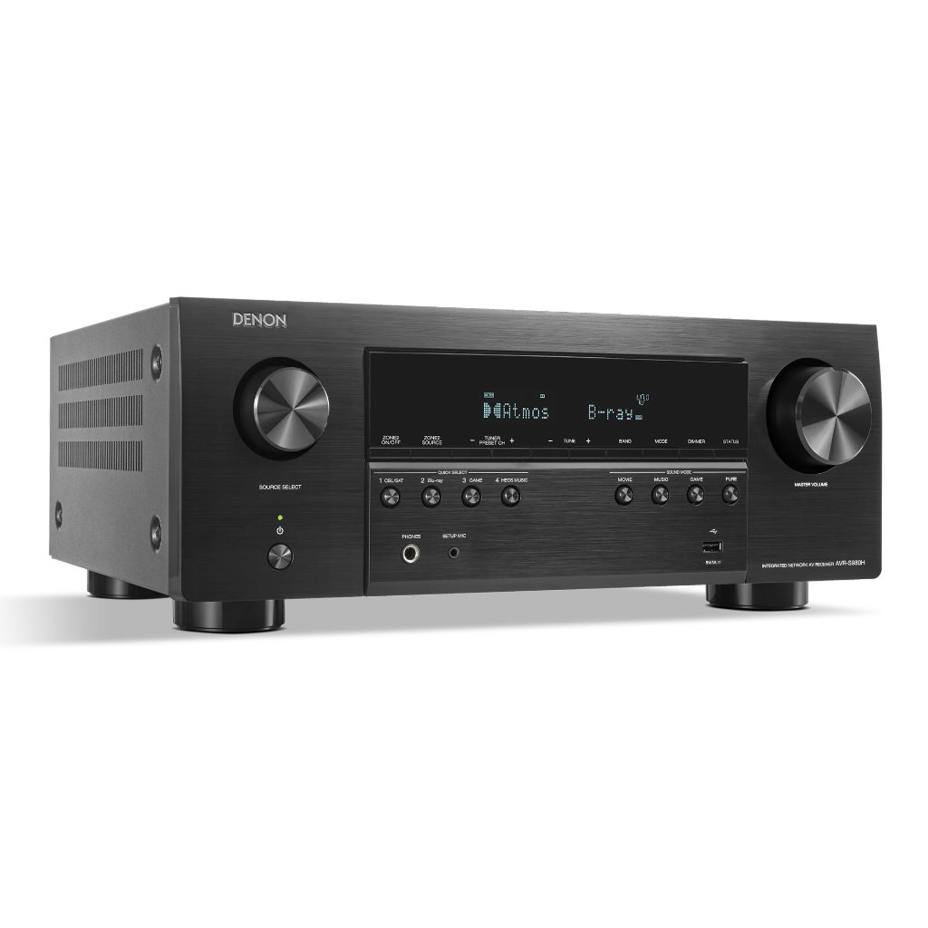 AV �������: Denon AVR-S980H 8K (7.2 �h)  Black