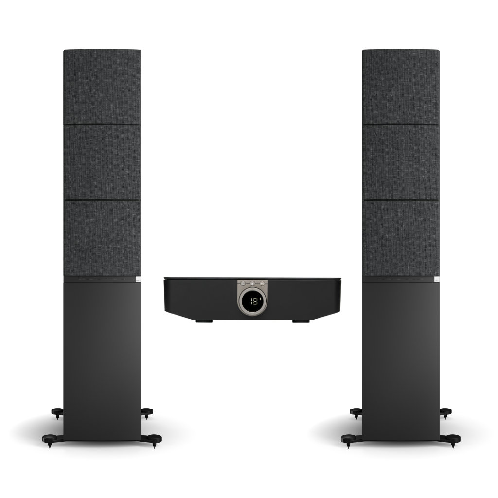 ���������� ��������� ������� � ��������: DALI Callisto 6 C Tobacco Oak + Sound Hub + Bluos NPM-2i