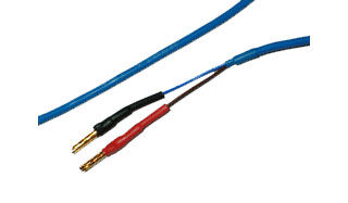 TCI Tiger Stereo Speaker Cable Terminated with TCI Spades 3.0 m