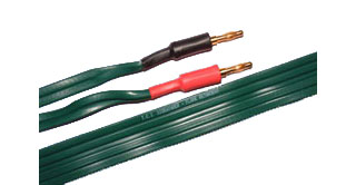 TCI Sidewinder Biwire Speaker Cable Terminated with TCI 4mm Plugs 2.0 m