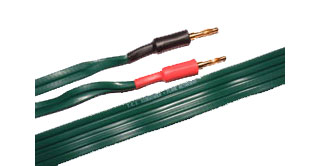 TCI Sidewinder Biwire Speaker Cable Terminated with TCI 4mm Plugs 3.0 m