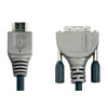 Кабель HDMI - DVI: VL1110 BANDRIDGE; HDMI/М-DVI/М;  цельнолитой коннектор; 1.0 m