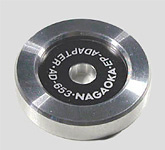 Адаптер для грампалстинок-синглов AE 45 об/мин.: Nagaoka AE Adapter 45RPM Alluminium art 3031