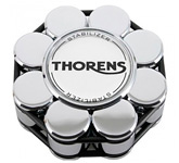Прижим (клэмп) для пластинок: Thorens Stabilizer Chrome in Wooden Box