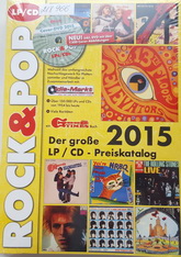 Каталог по музыкальным изданиям на LP & CD: ROCK & POP 2015 год. MINT ( Германия)