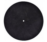 Мат из кожи для опорного диска винилового проигрывател: Thorens Leather Mat DM-233 Black